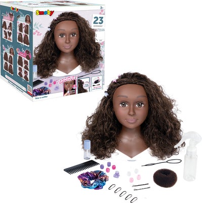Smoby My Beauty Brunette Frisør- og Sminkedukke