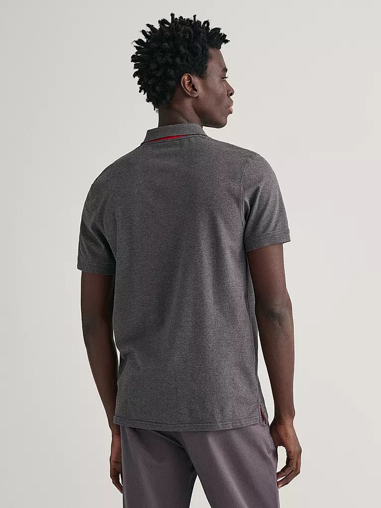 GANT Polohshirt grau