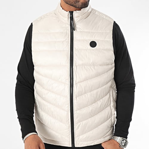 Doudoune Sans Manches Hero Beige Clair