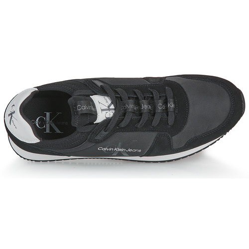 Calvin Klein Jeans - RETRO RUNNER LACEUP REFL - Noir