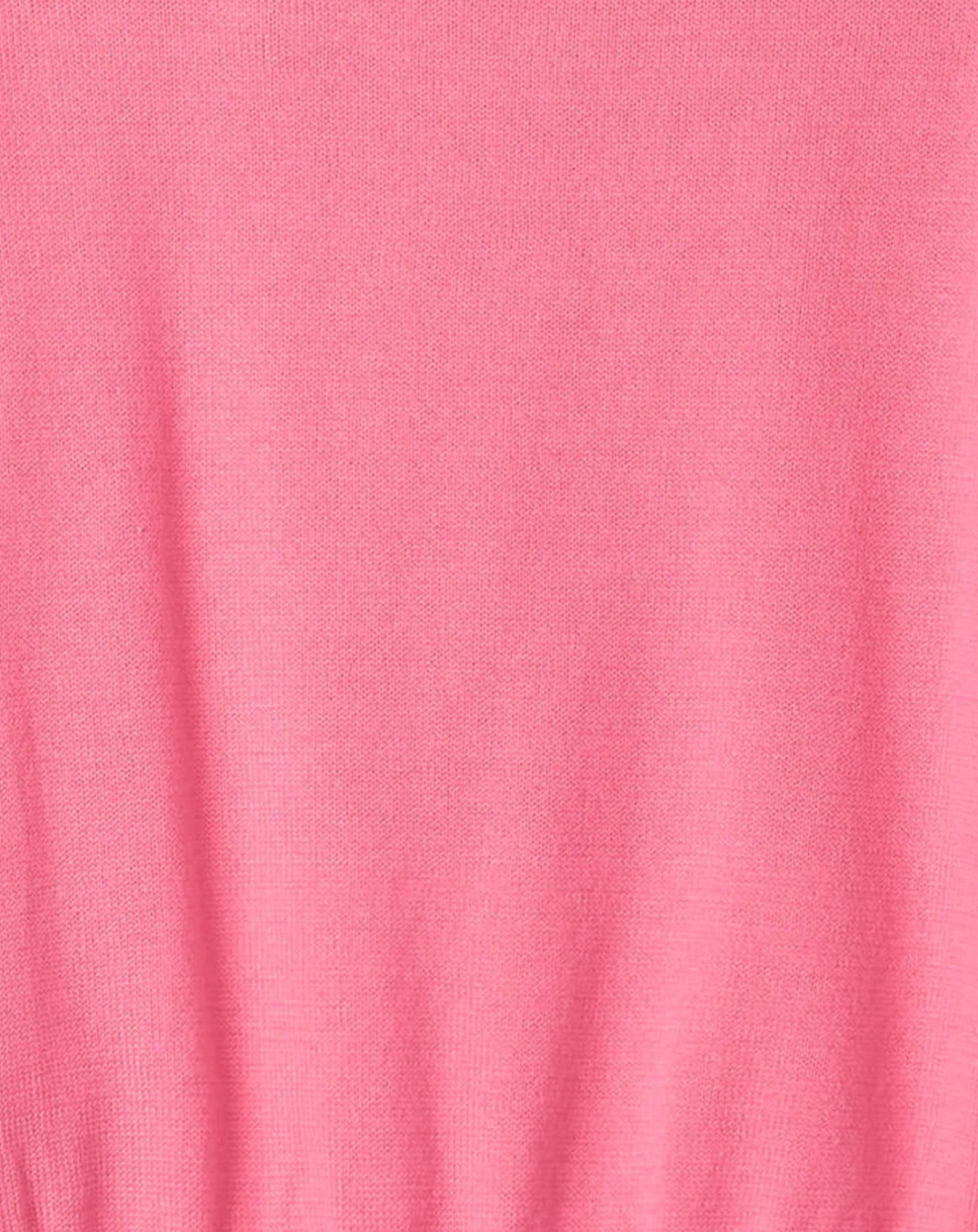 Sweatshirt RAINBOW RUFFLE in pink