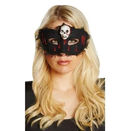 Rubies Totenkopfmaske Domino Horror