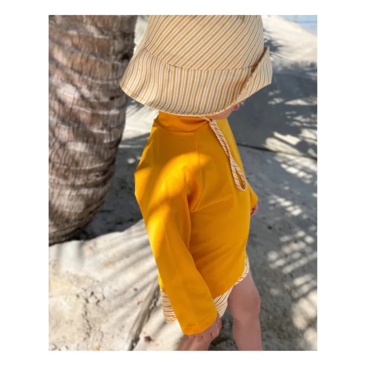 Ina Swim Bob Vali Rayé | Orange