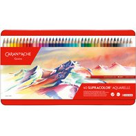 Crayons de couleur SUPRACOLOR,étui métal de 120