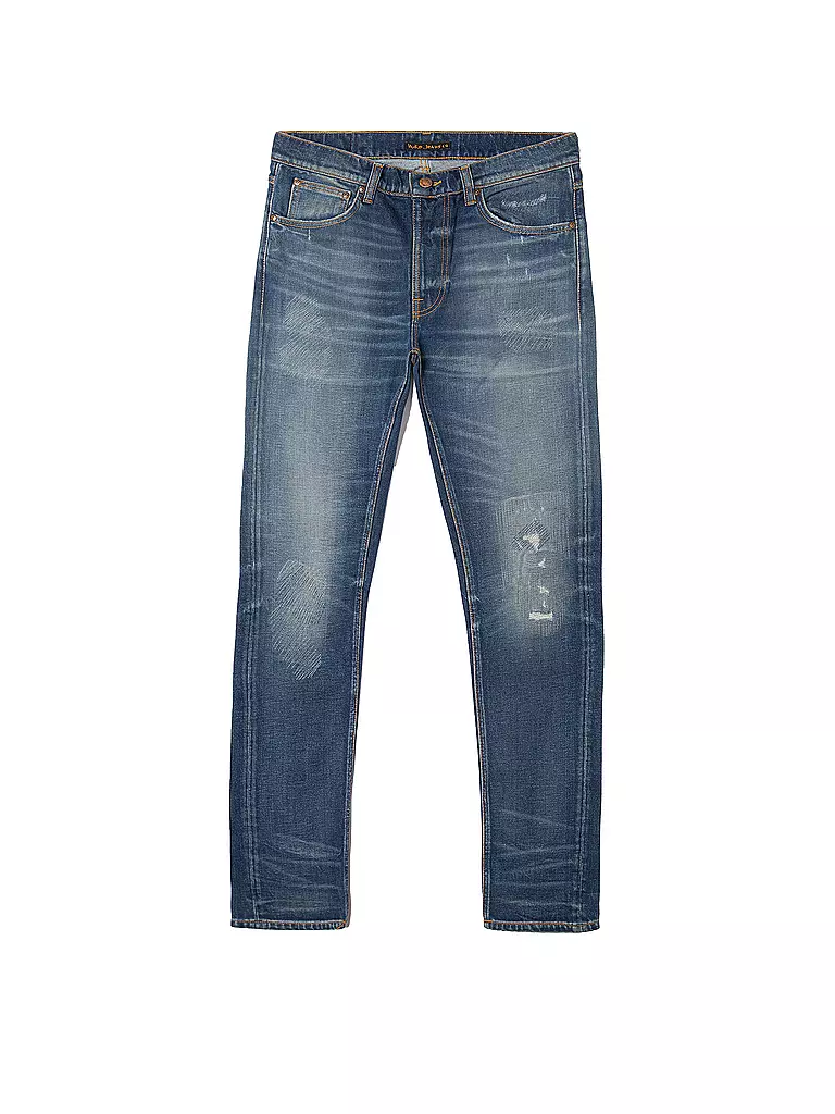 NUDIE JEANS Jeans Slim Fit LEAN DEAN blau