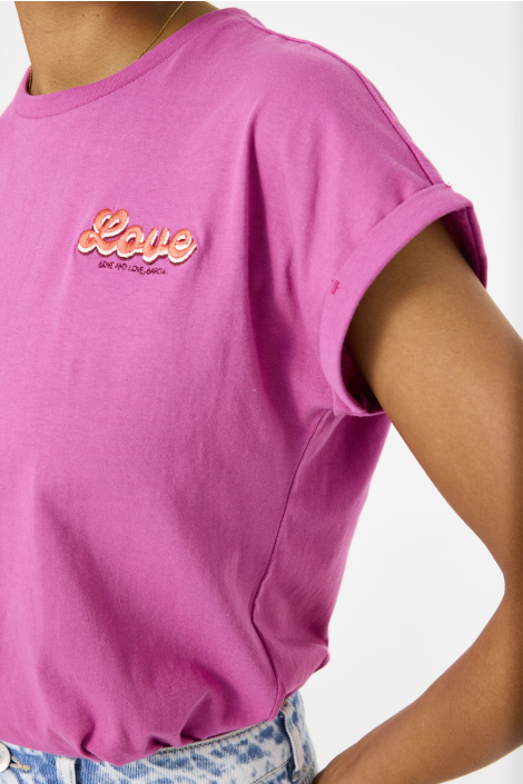Garcia paarse dames t-shirt