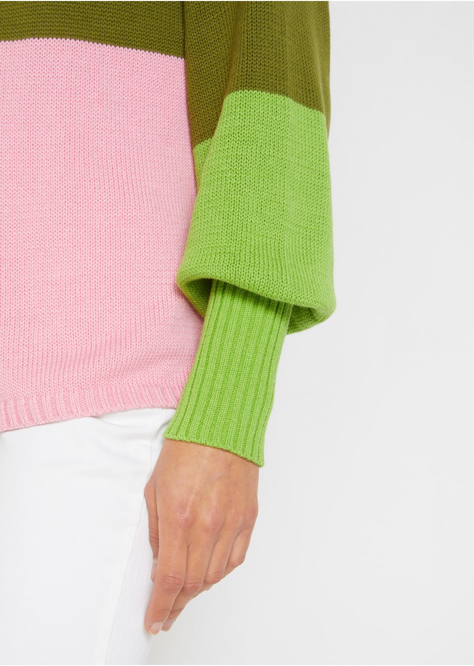 Gilet en maille oversized