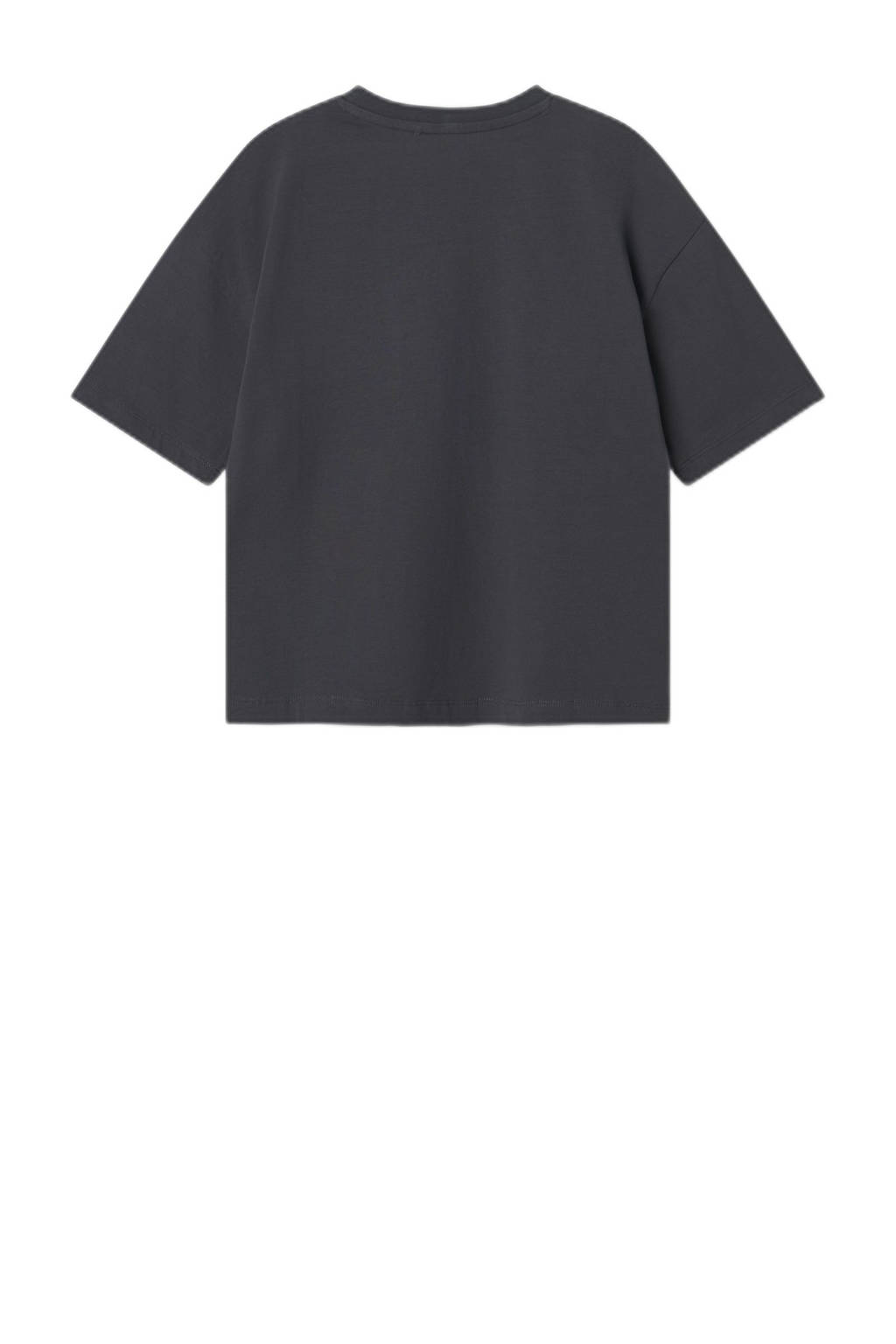 NAME IT T-shirt Kuromi antraciet