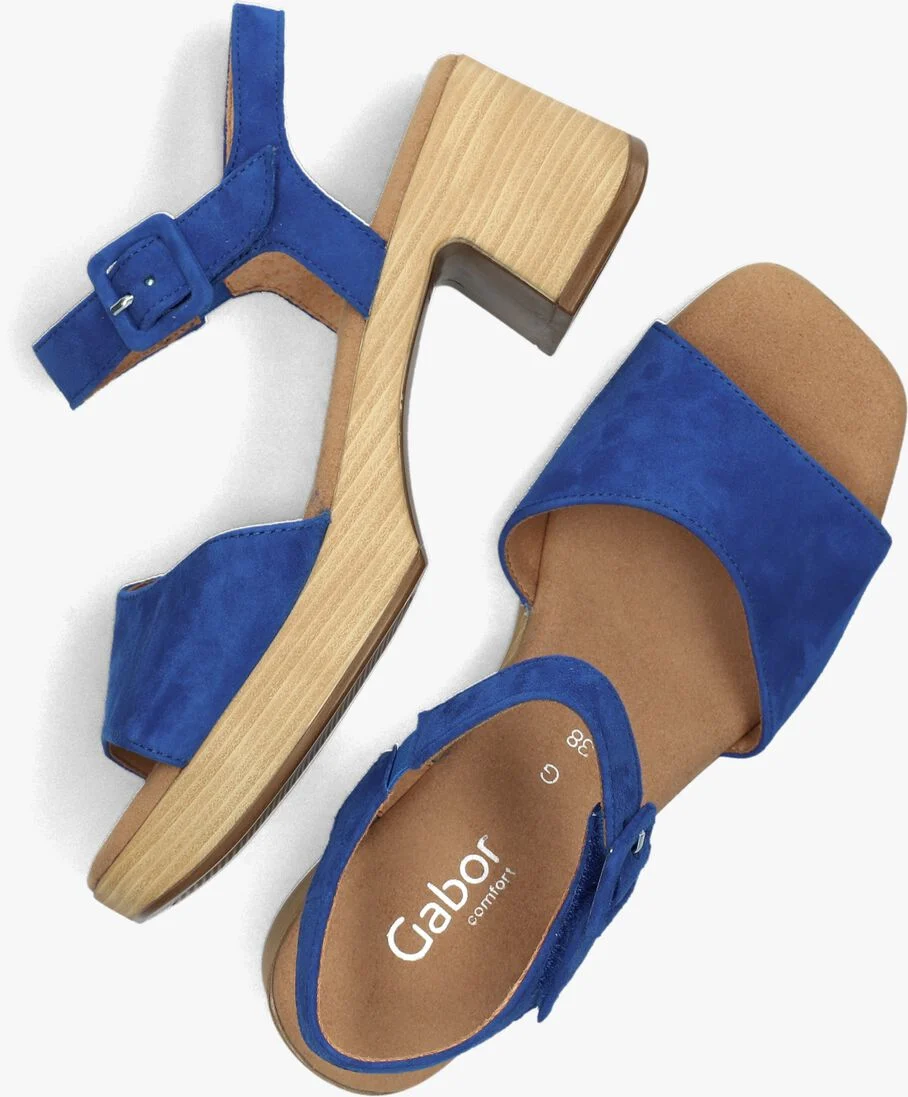 GABOR blauwe gabor sandalen 721.1.0