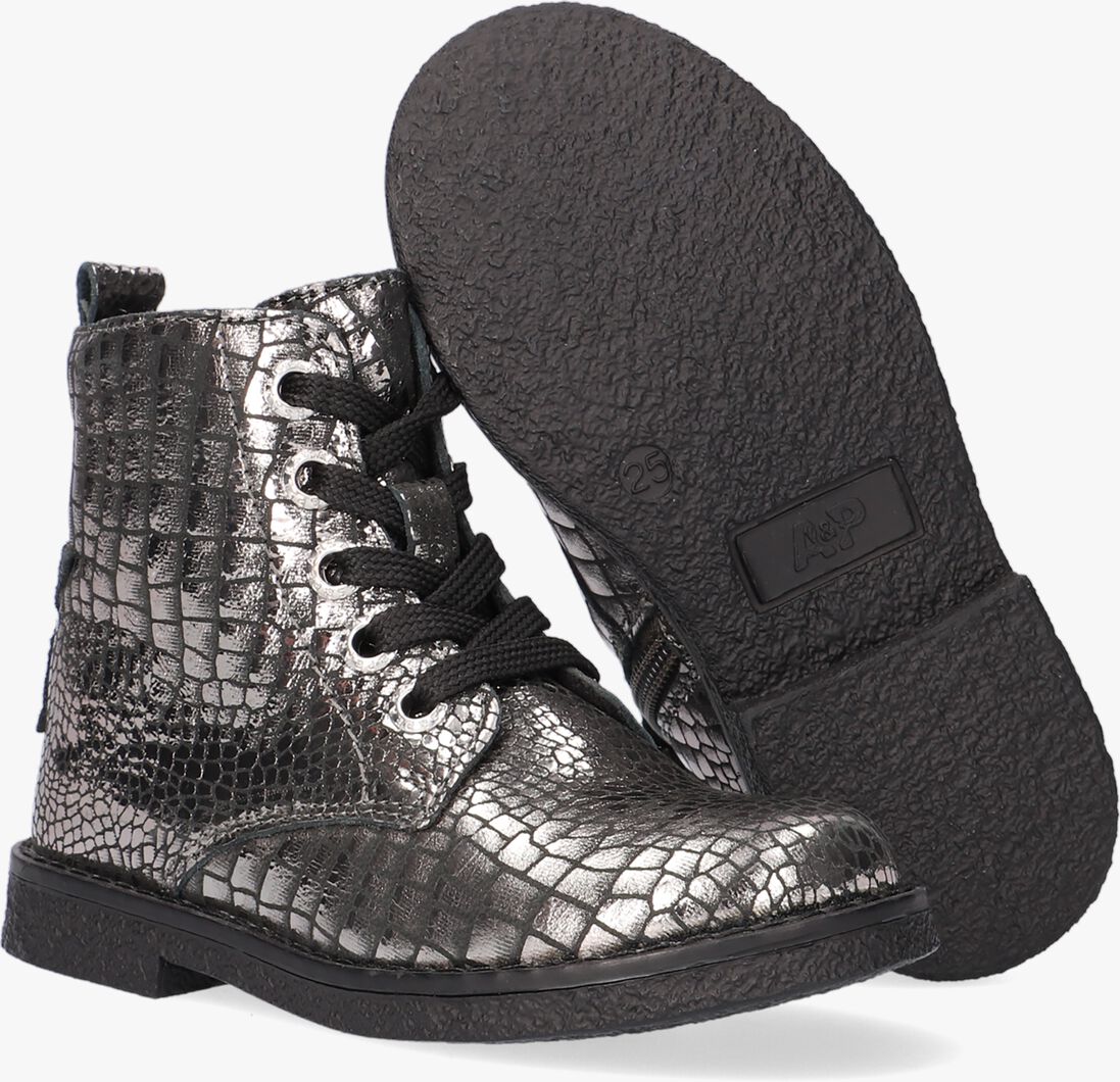 APPLES & PEARS zilveren apples & pears veterboots b0010706