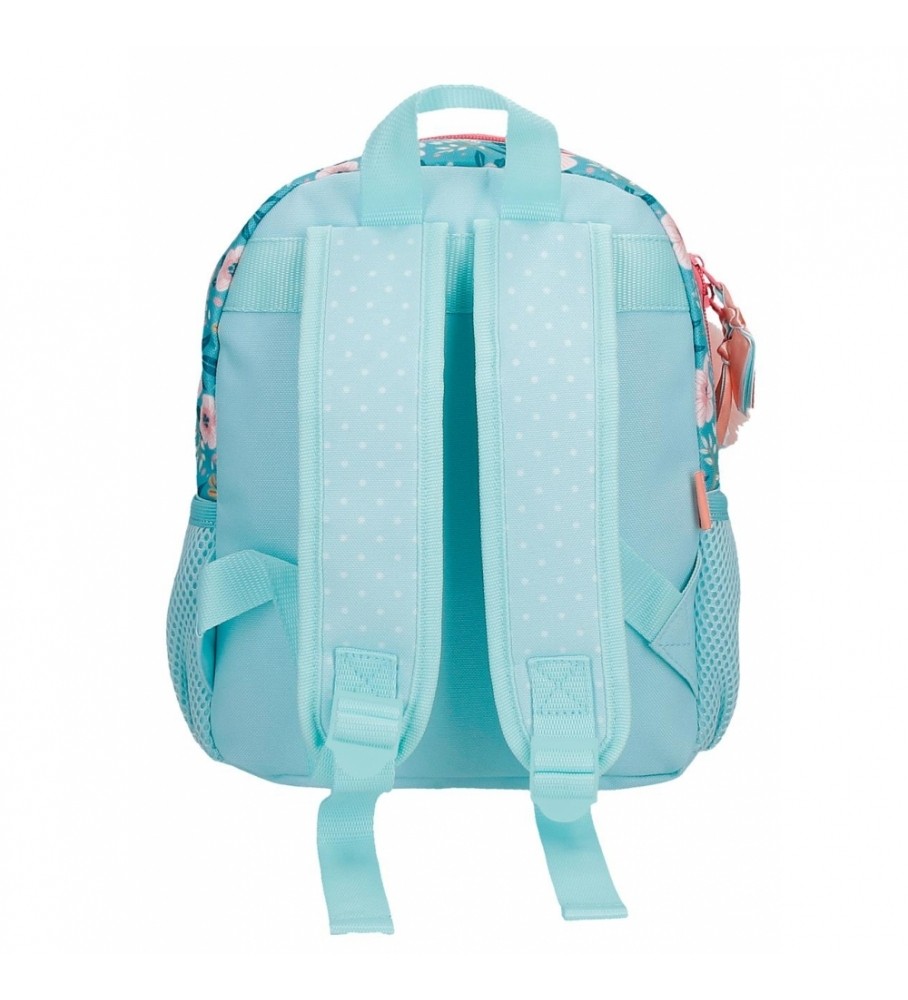 Mochila pequena Movem Never Stop Dreaming - Azul