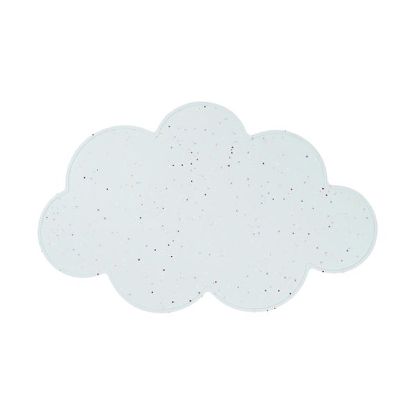 Done by Deer Silicone Placemat - Confetti - Blue
