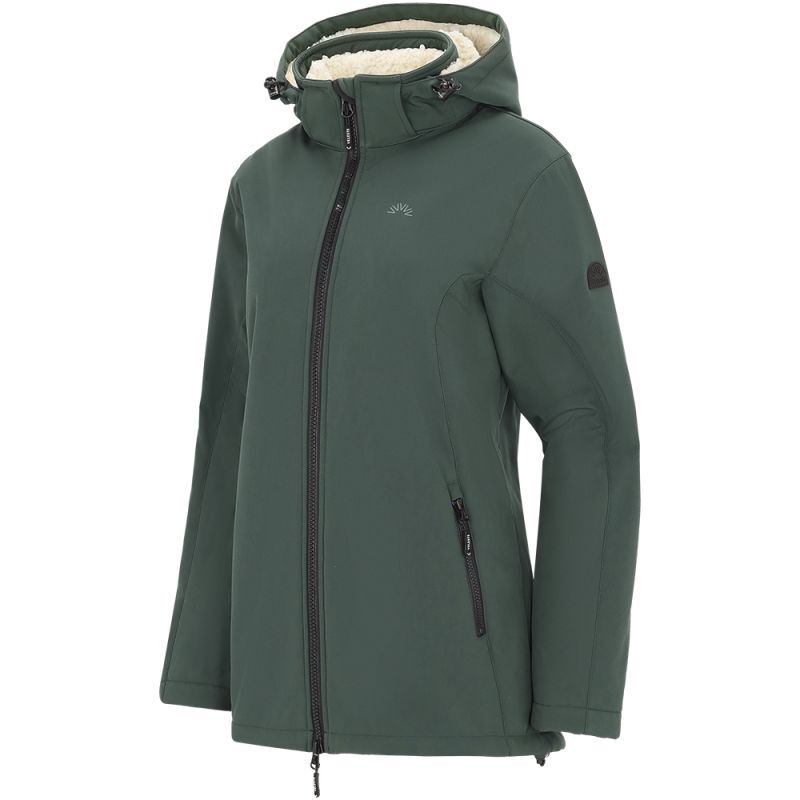 Veleste Teddie - Softshell jas - Groen - 36