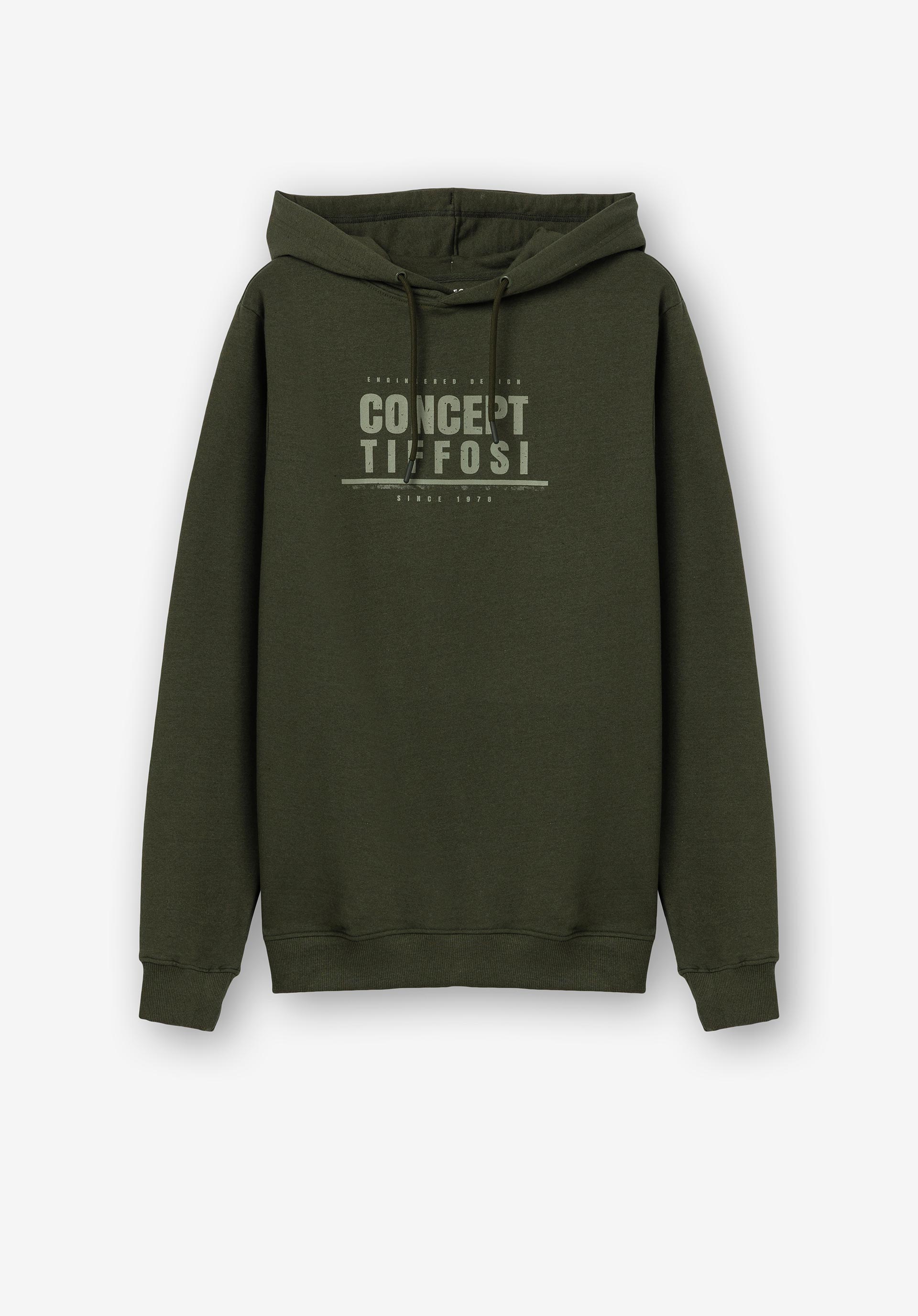 Hoodie com Estampado Frontal