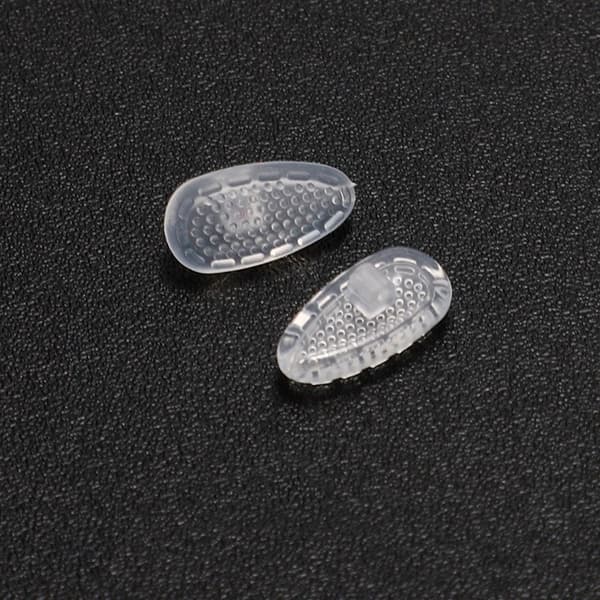 20 par silikon antiskli neseputer for briller Gjennomsiktig  WZ-01
