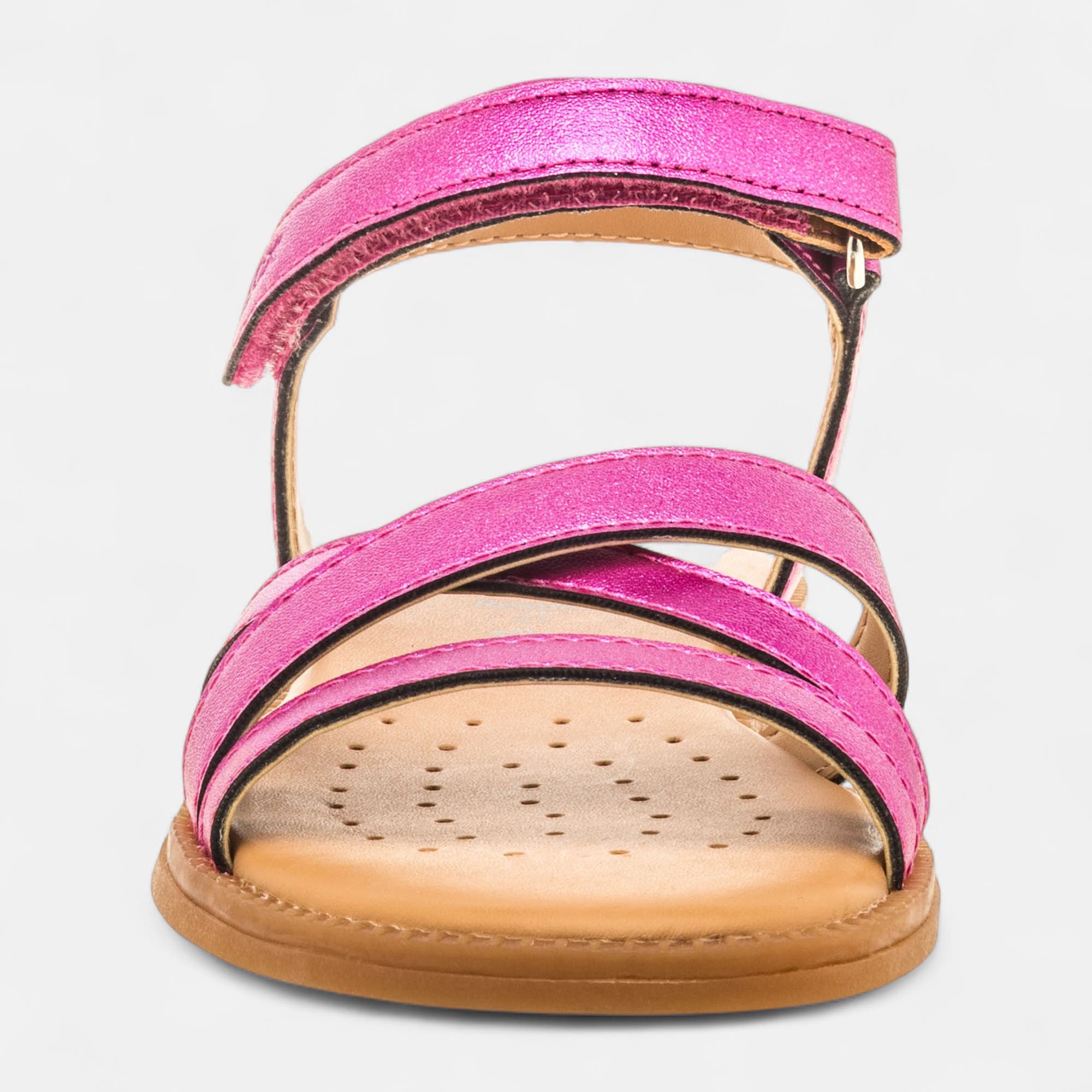 Nu-pieds Fille rose