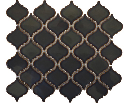 Keramisch mozaïek CLP7GG florentijns oudgroen glanzend 29,3x24,5 cm