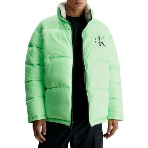 Calvin Klein Jeans - REVERSIBLE 90s PUFFER Verde
