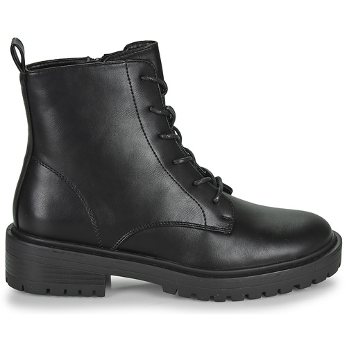 Only - ONLBOLD-17 PU LACE UP BOOT - Noir