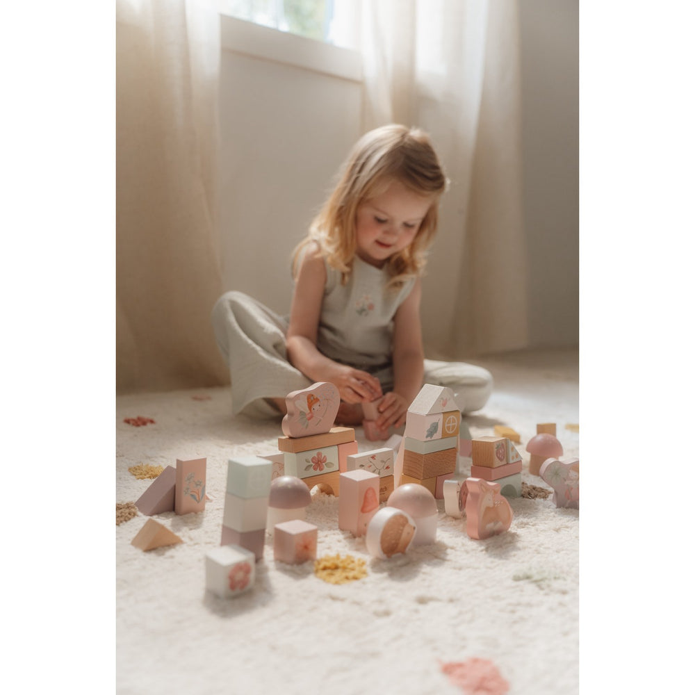 Køb Little Dutch Fairy Garden Pink Byggeklodser Træ
