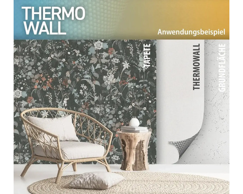 Vliesbehang 39386-1 Thermowall energiebesparend behang wit 10,05 x 1,06 m