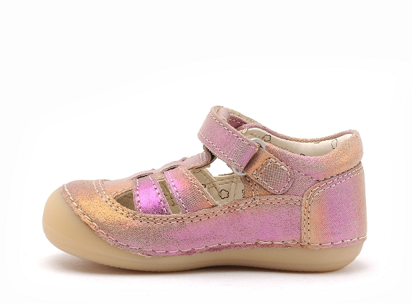Kickers boots et bottillon bebe sushy fille rose