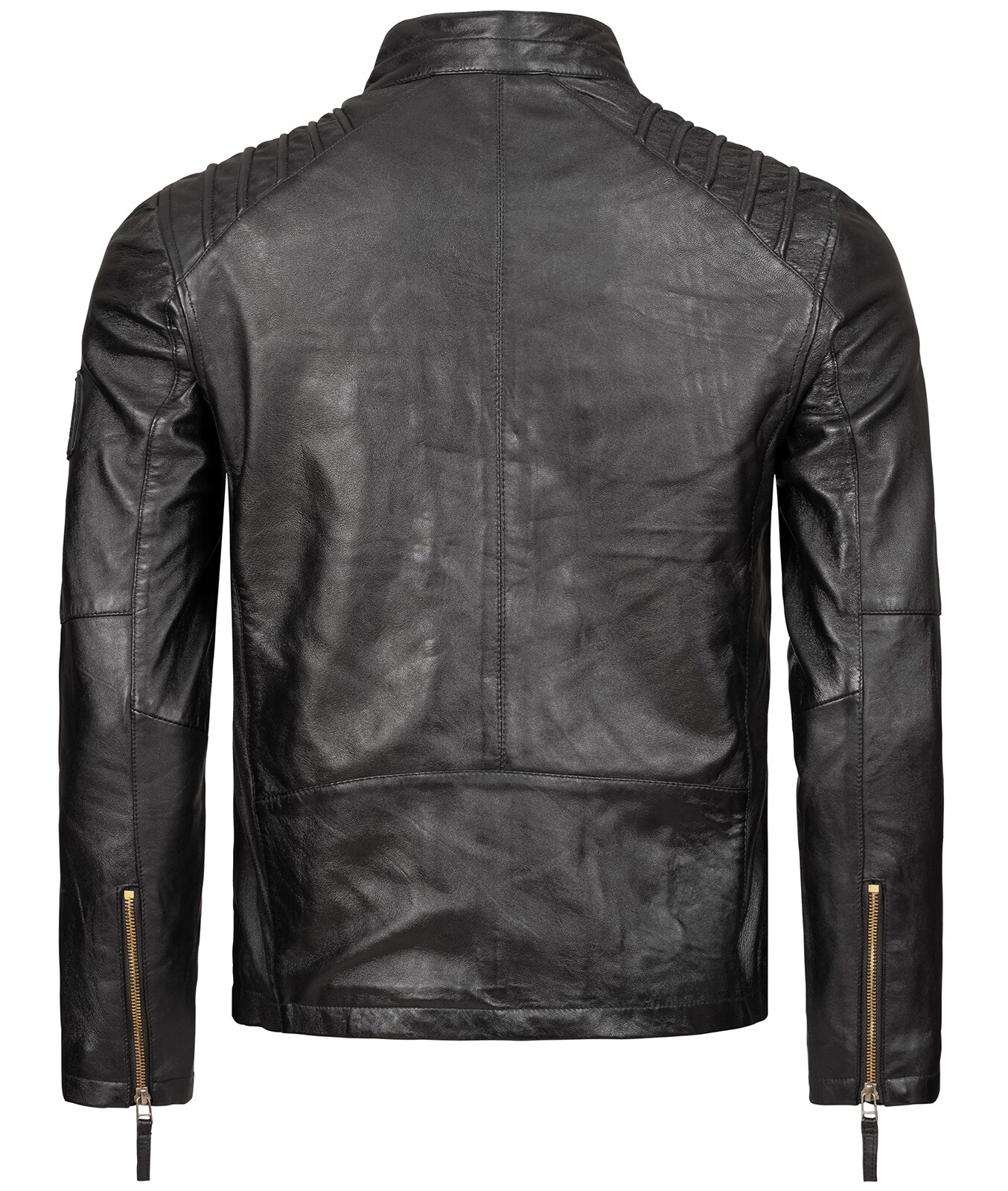 Rock Creek Lederjacke Regular Fit