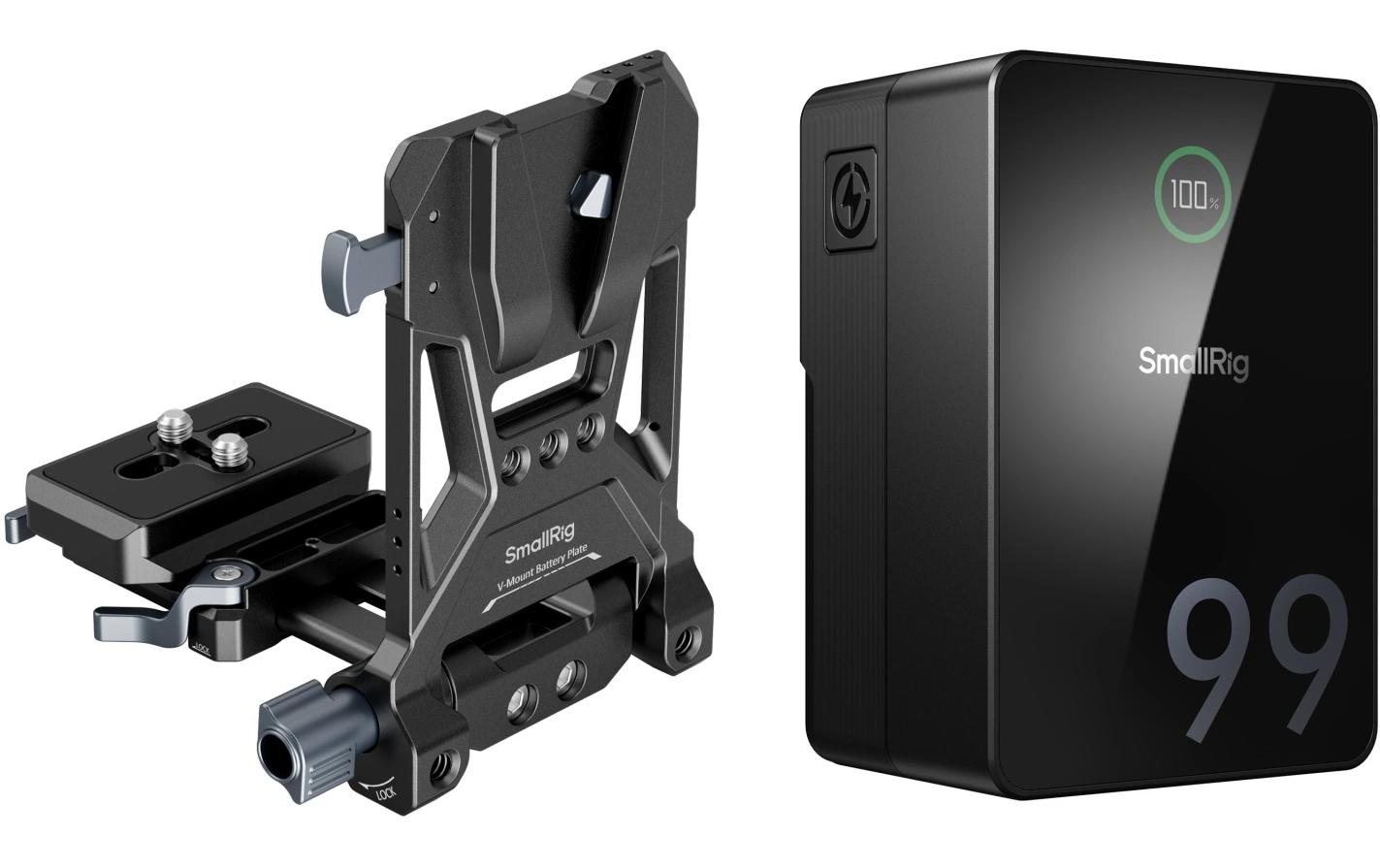 Videokamera-Akku VB99 Pro Kit V-Mount-Akkuplatte<br>V-Mount-Akku