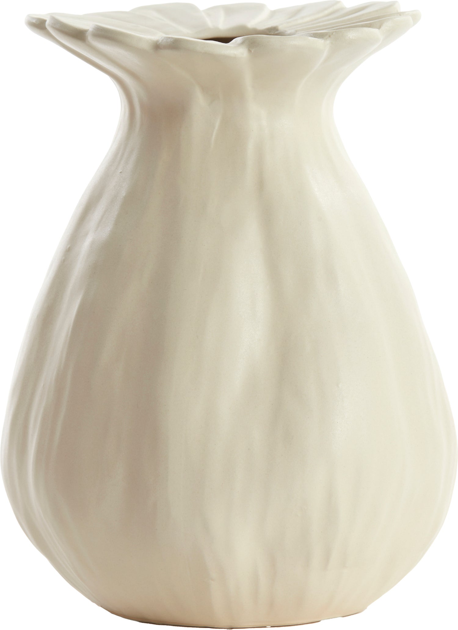 Light & Living vaas Rewa wit D 19,5 H 25 cm