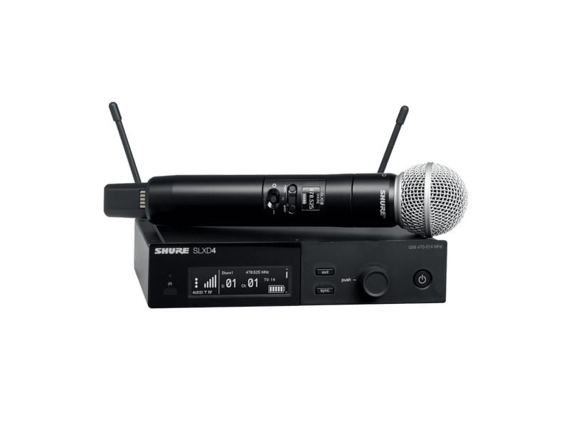 Shure Funksystem SLXD24E/SM58-J53 Drahtlossystem mit Handmikrofon