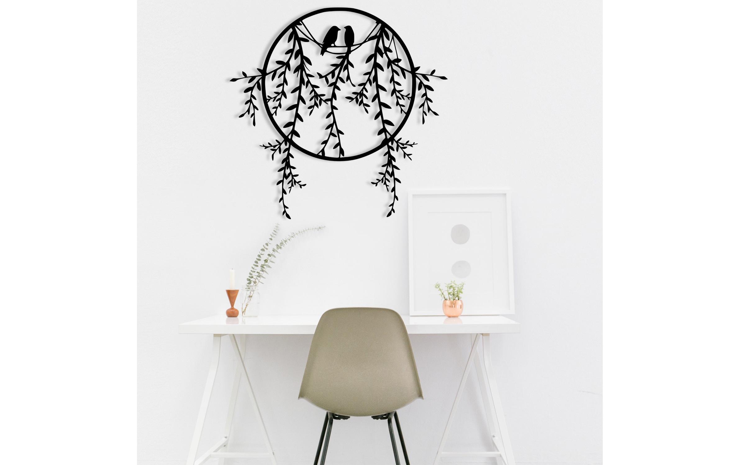 Wanddekoration Birds Ø 44 cmWand-Accessoire