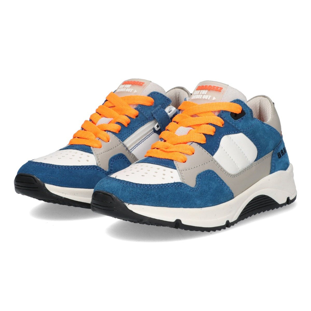 Maxime Magic - Lage Sneakers Braqeez Blauw