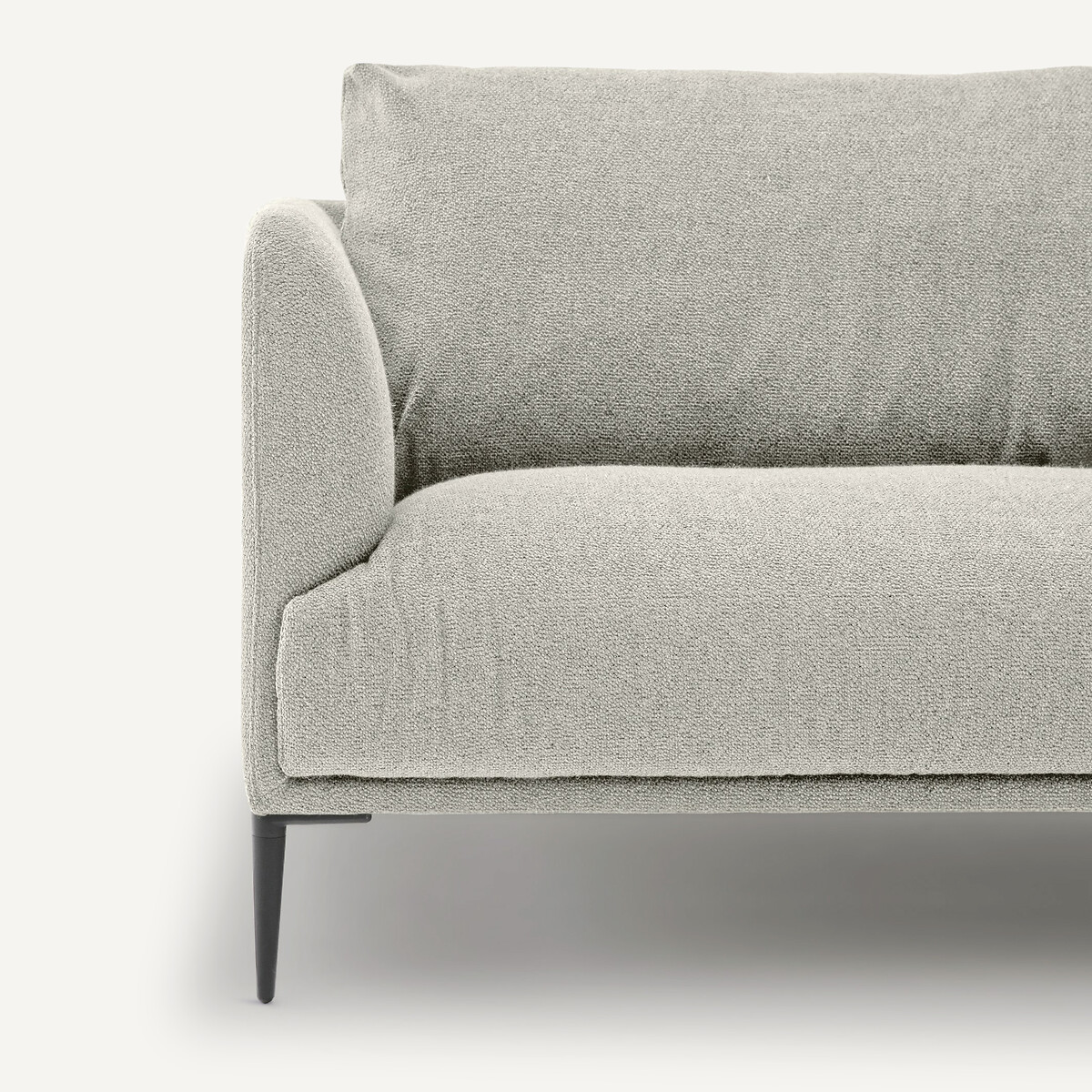 AM.PM<br>Banco 2-zit, corpo a corpo efeito bouclette Oscar design E.Gallina