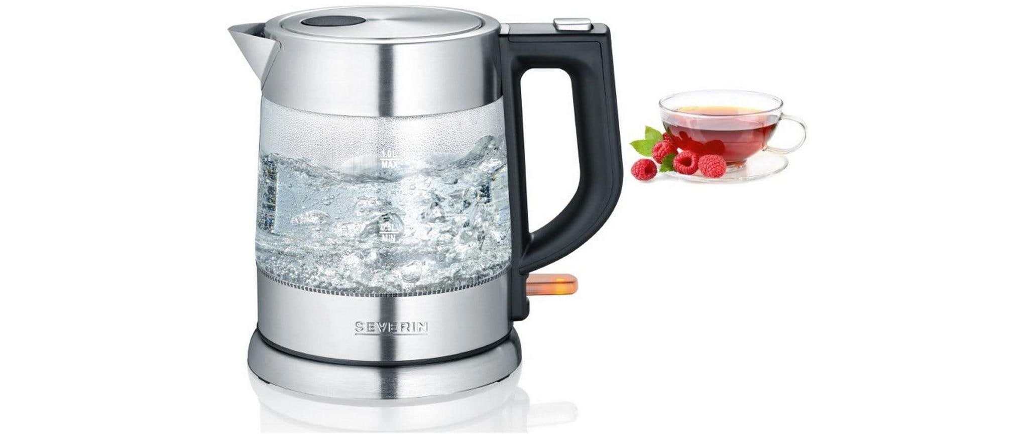 Severin Wasserkocher »WK 3468 Silber« 1 l 2200 W