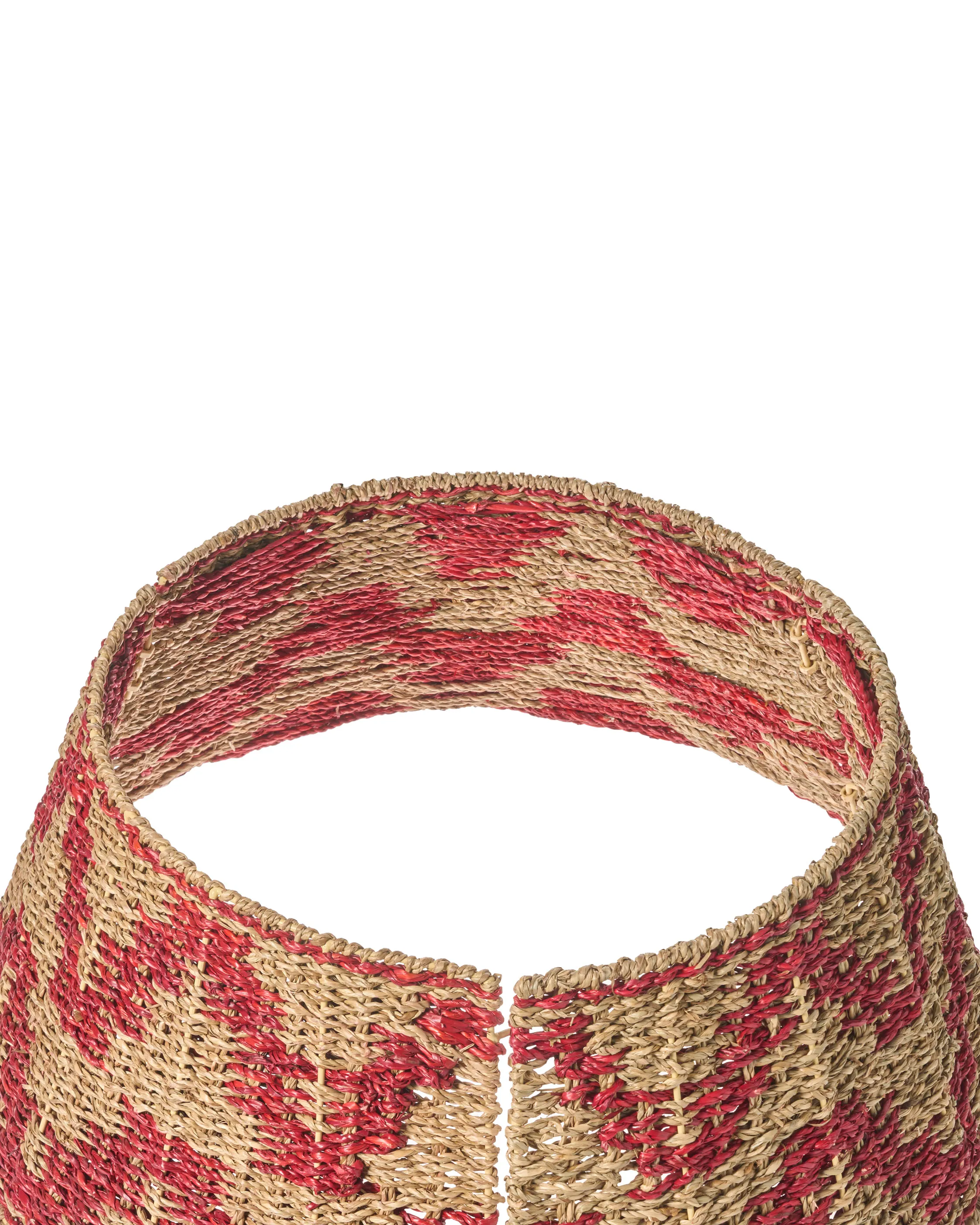 Kerstboomrok GLACE Zeegras Rood 60 cm