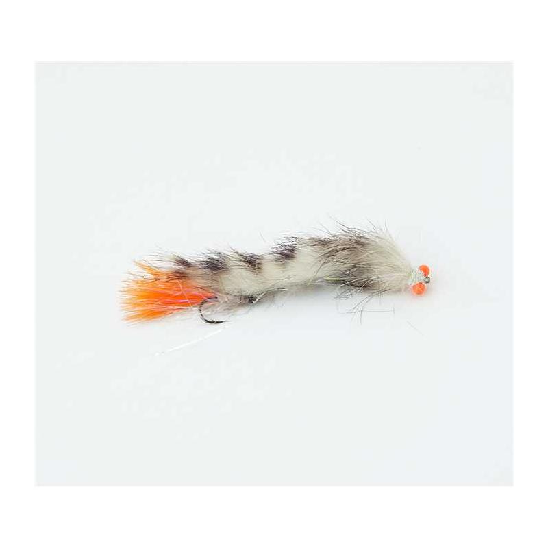 Mouche Spécial Carnassiers Tof Articulee Truite - Blanc