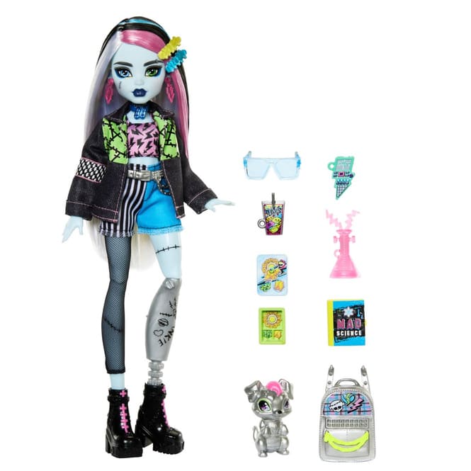 Monster High - Todschicke Monsterschülerin - Frankie Stein Puppe
