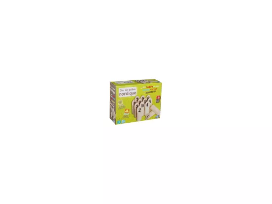Jeu de Quilles en Bois 