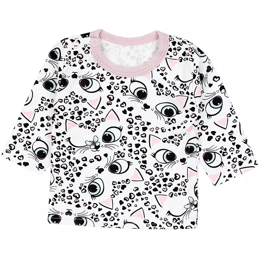 TupTam Baby Mädchen Langarmshirt 5er Set lila