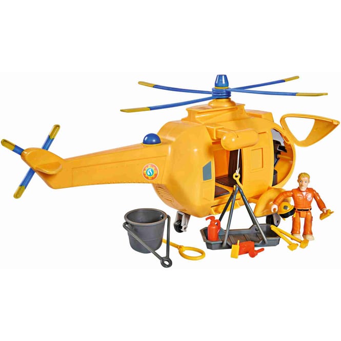 Feuerwehrmann Sam - Wallaby 2 Hubschrauber mit Figur