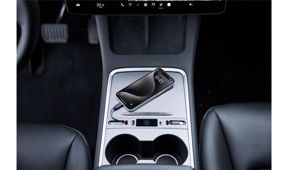 Ladestation til konsol Tesla 3/Y