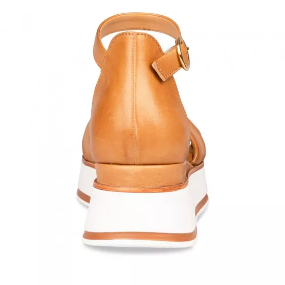 Sandales COGNAC SINEQUANONE LEATHER