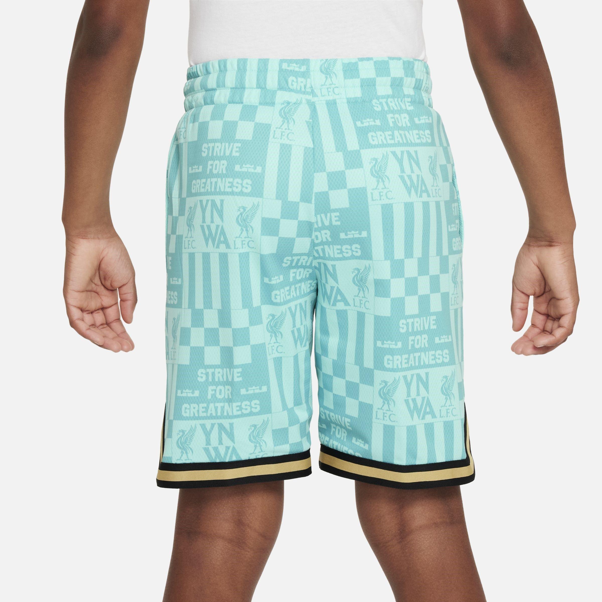 Nike Liverpool Lebron Shorts 2024 2025 Juniors