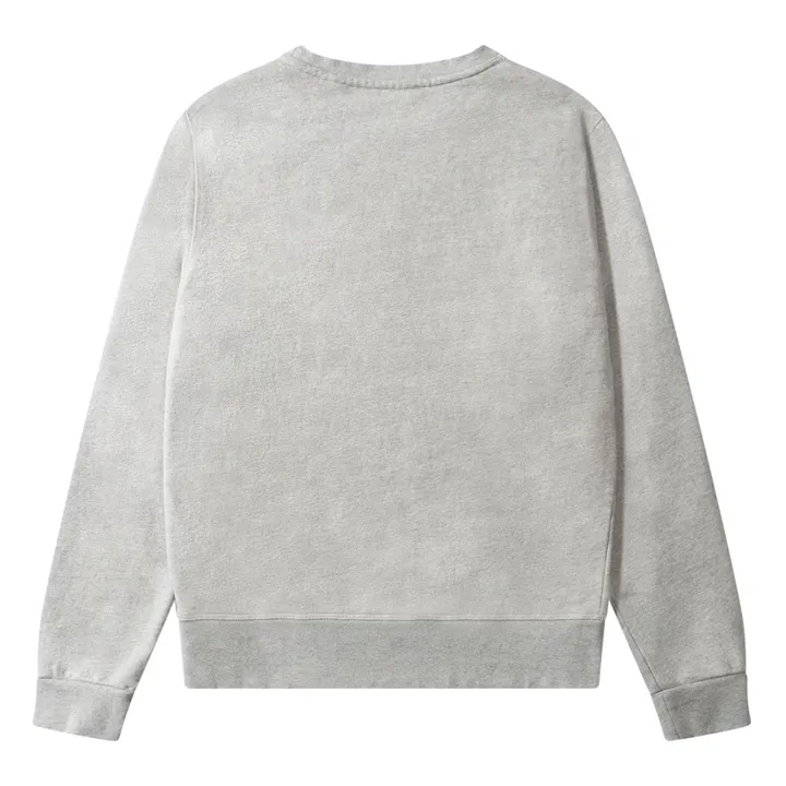 Edmmond Studios Sweat Special Duck Coton Bio | Gris chiné