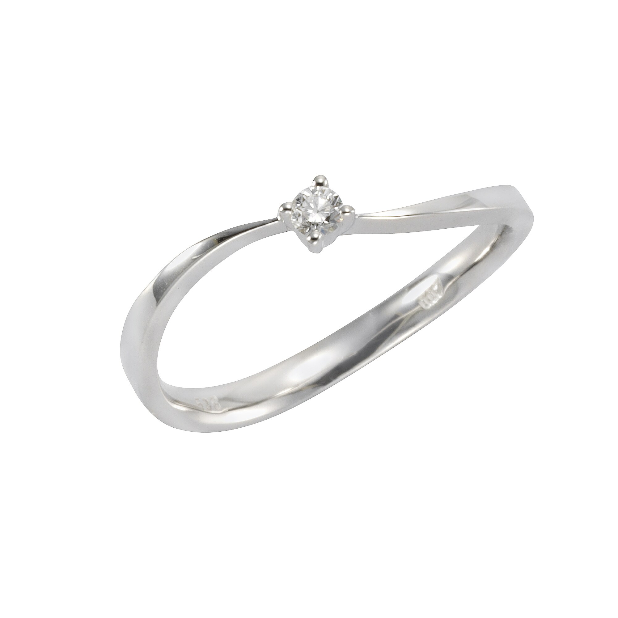 Orolino Ring Gold 585 mit Brillant 0,07ct.