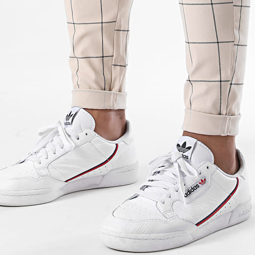 Pantalon A Carreaux 1719 Beige