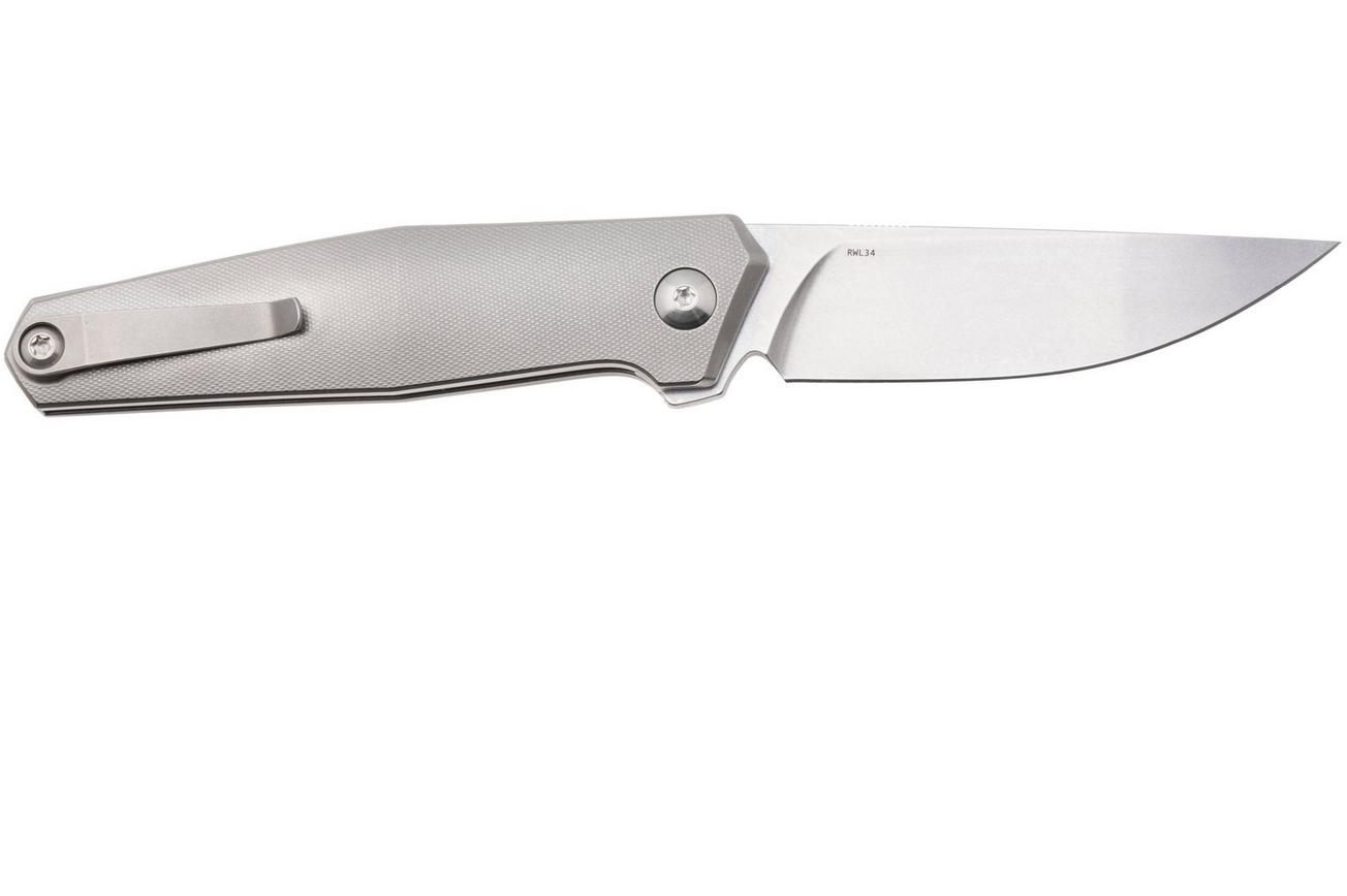 Ansø of Denmark Toko TOKO-GR-ST, Stonewashed RWL34, Grey Titanium zakmes, Jens Ansø design