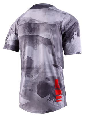 Maillot Manches Courtes Troy Lee Designs Skyline Gris L