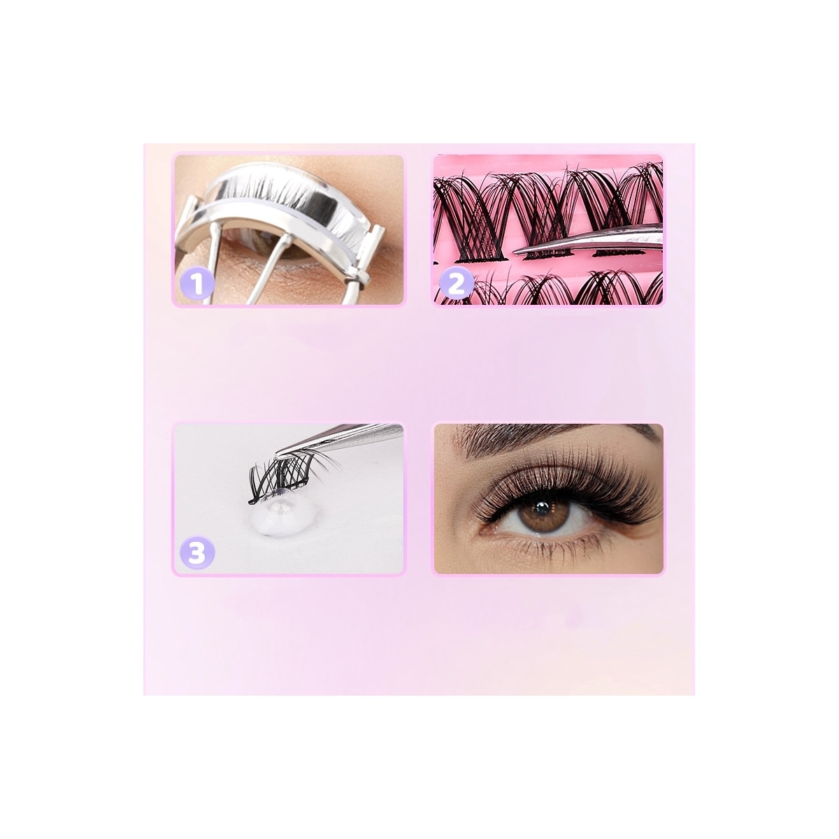 Faux Lashes Multipack 160 klynger