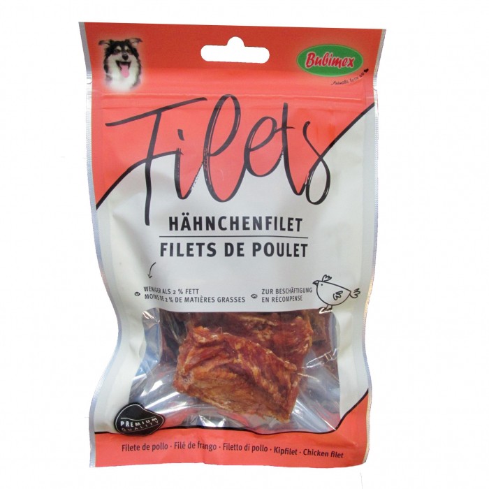Filets de viande pour chien